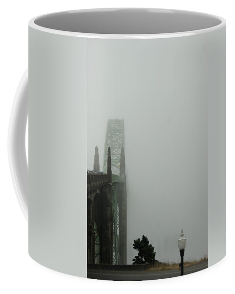 Fog Coffee Mug featuring the photograph Through the Fog by Beth Collins
