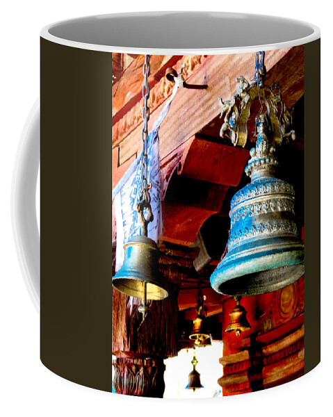 Bells Coffee Mug featuring the photograph Tibetan Bells by Greg Fortier