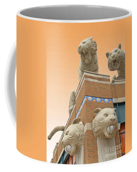 Detroit Coffee Mug featuring the photograph Tiger Town by Ann Horn