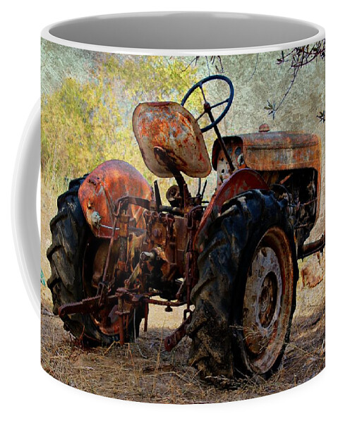 Tractor Coffee Mug featuring the photograph Time to Sleep by Clare Bevan