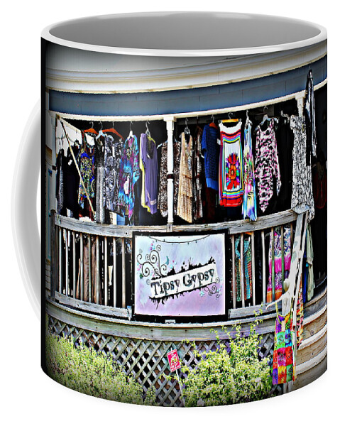 Tipsy Gypsy Coffee Mug featuring the photograph Tipsy Gypsy by Beth Vincent