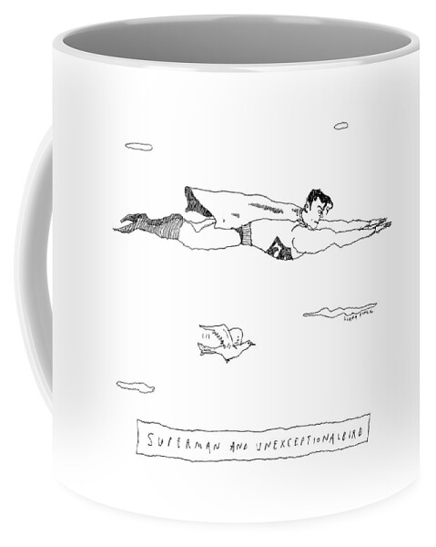 Title: Superman And Unexceptionalbird. Superman Coffee Mug