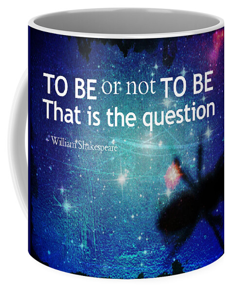Be Coffee Mug featuring the photograph To be or not to be by Maria Aduke Alabi
