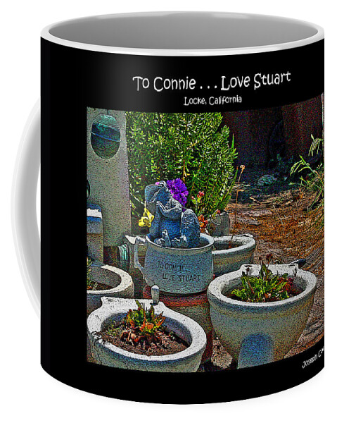 Connie King Locke Ca Coffee Mug featuring the photograph To Connie  Love Stuart by Joseph Coulombe