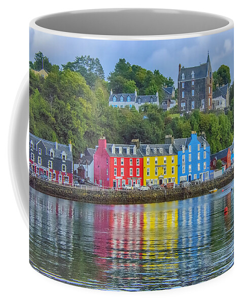 Tobermory Coffee Mug featuring the photograph Tobermory Isle of Mull by Chris Thaxter