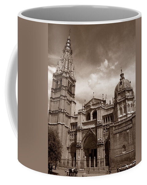 Cathedral Coffee Mug featuring the photograph Toledo Cathedral by Michael Kirk
