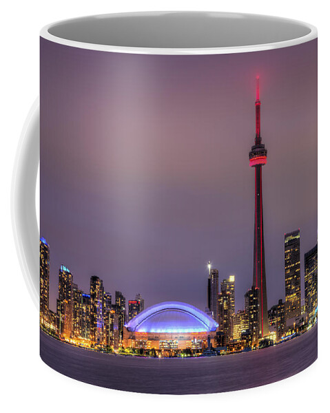 Toronto Skyline Coffee Mug featuring the photograph Toronto Skyline by Shawn Everhart