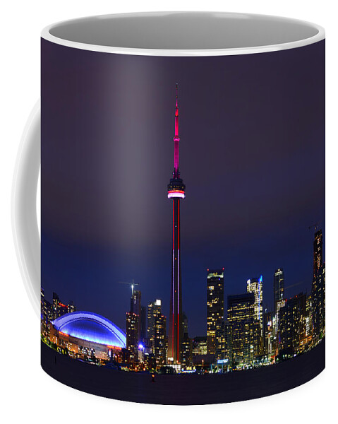 Toronto Coffee Mug featuring the photograph Toronto Skyline by Tony Beck
