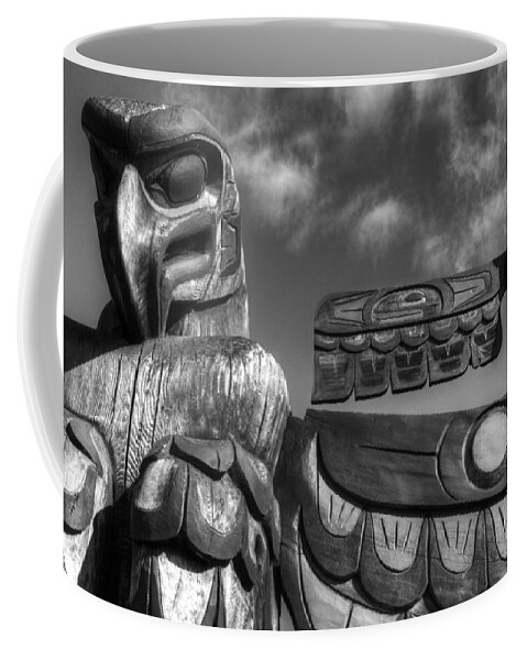 Totem Coffee Mug featuring the photograph Totems 2 by Bob Christopher