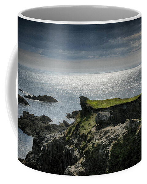 Ireland Coffee Mug featuring the photograph Tough Green to Get To by Robert Woodward