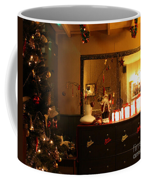 Christmas Coffee Mug featuring the photograph Traditional English Christmas by Terri Waters