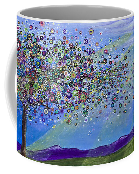 Tree Coffee Mug featuring the painting Tree of Life by Tanielle Childers