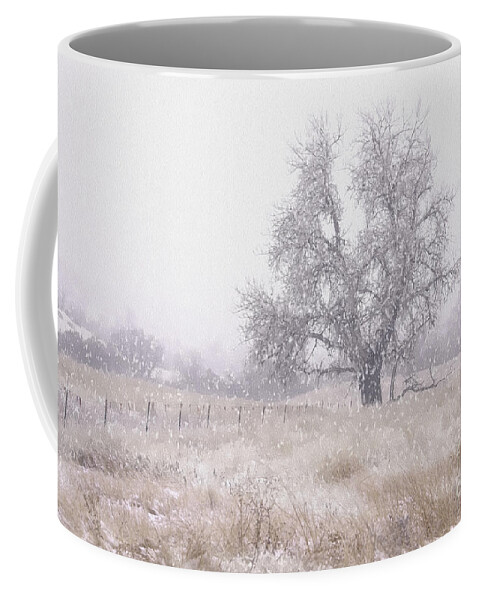 Winter Coffee Mug featuring the photograph Tree of Storm by Kristal Kraft