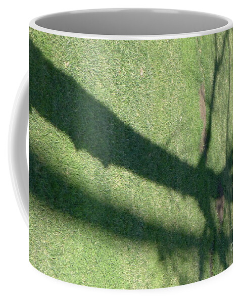 Tree Coffee Mug featuring the photograph Tree Shadow by Nora Boghossian