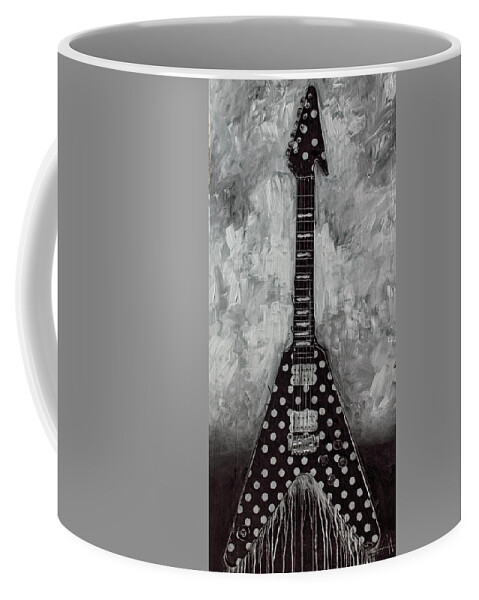 Randy Rhodes Coffee Mug featuring the painting Tribute by Sean Parnell
