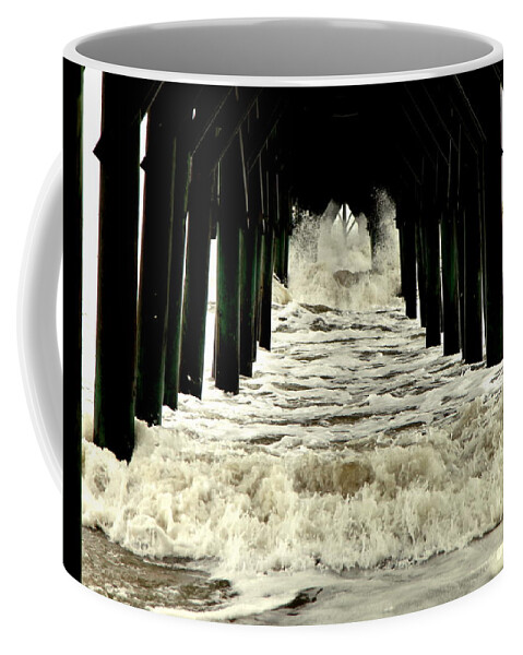 Seascapes Coffee Mug featuring the photograph Tunnel Vision by Karen Wiles