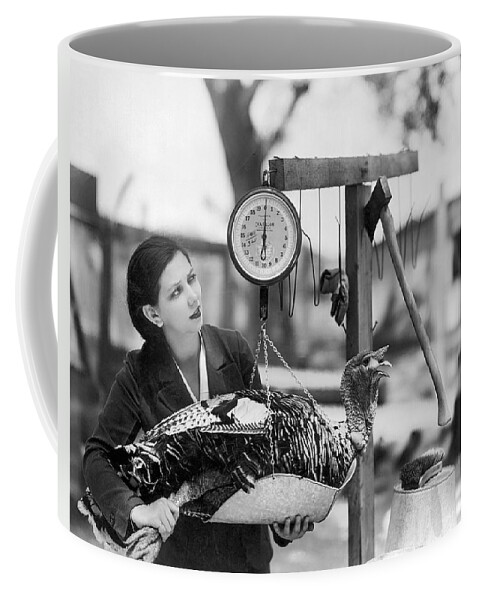 1935 Coffee Mug featuring the photograph Turkey Day Coming Up by Stax