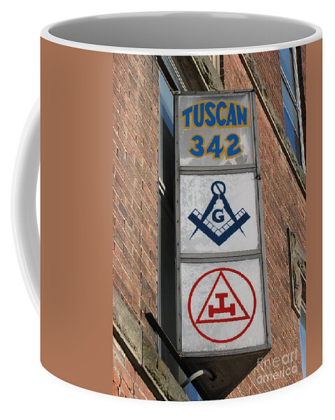 Freemason Coffee Mug featuring the photograph Tuscan 342 by Michael Krek