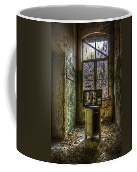 Beelitz Coffee Mug featuring the digital art Tv Tv Tv by Nathan Wright
