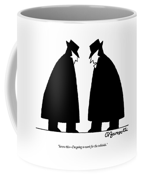 Two Cia Agents Discuss Career Changes In Light Coffee Mug