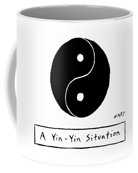 Two Parts Of A Yin Yang That Are Both The Same Coffee Mug