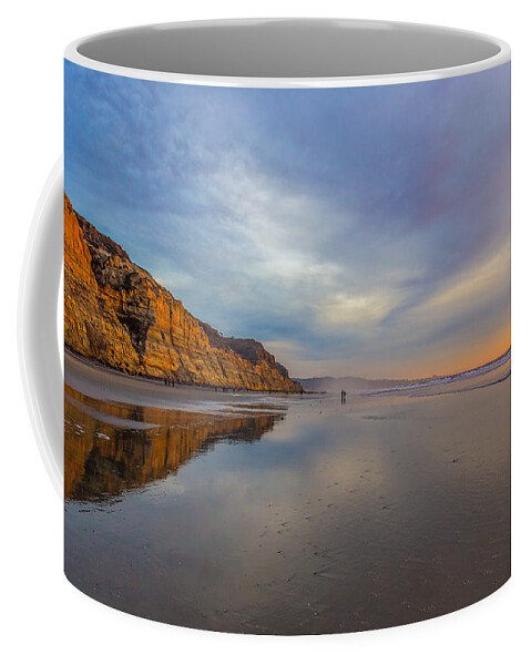 Beach Coffee Mug featuring the photograph Two by Peter Tellone