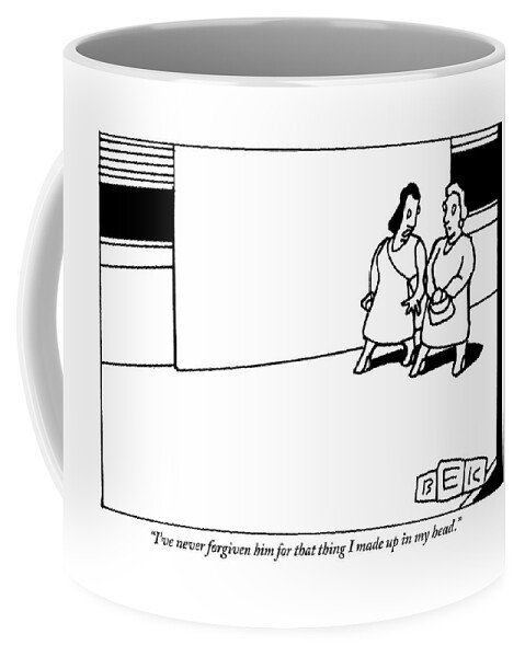 Two Women Walk Coffee Mug