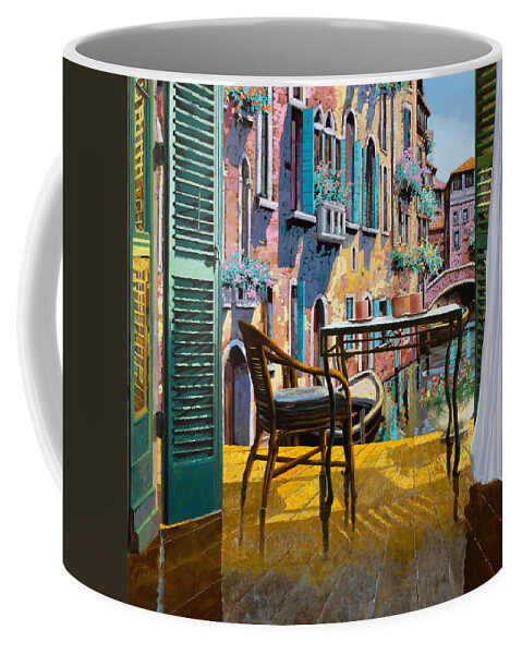 Venice Coffee Mug featuring the painting Un Soggiorno A Venezia by Guido Borelli