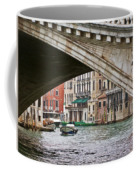 Bridges Coffee Mug featuring the photograph Under the Bridge by Jennifer Robin