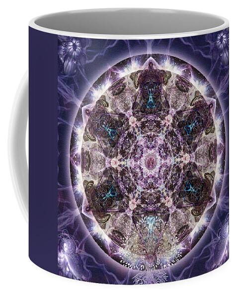 Mandala Coffee Mug featuring the photograph Unfoldment by Alicia Kent