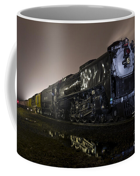 Locomotive Coffee Mug featuring the photograph Union Pacific 844 by Rick Pisio