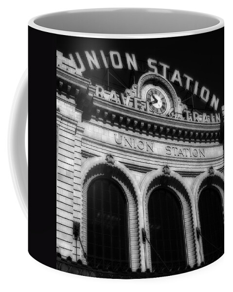 Union Station Denver Coffee Mug featuring the photograph Union Station Denver Colorado by Ron White