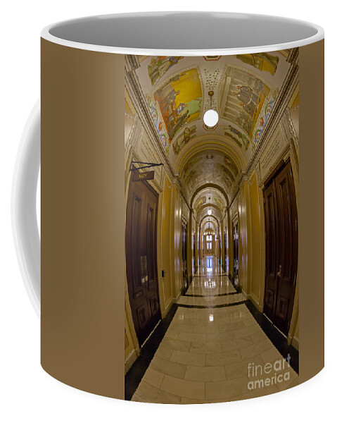 United States House Of Representatives Coffee Mug featuring the photograph United States House of Representatives by Susan Candelario