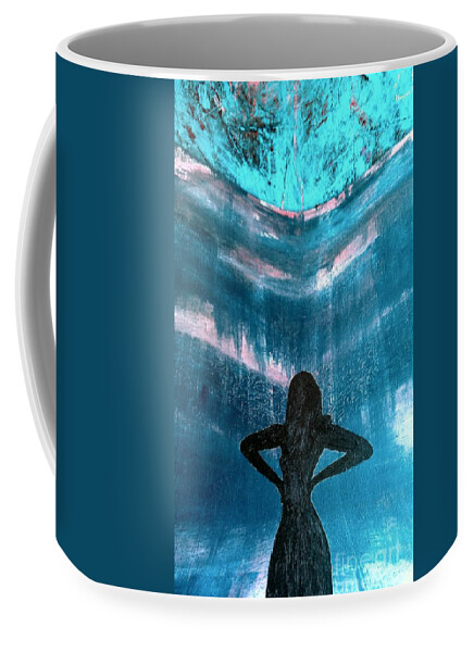 Unlimited Coffee Mug featuring the painting Unlimited by Jacqueline McReynolds
