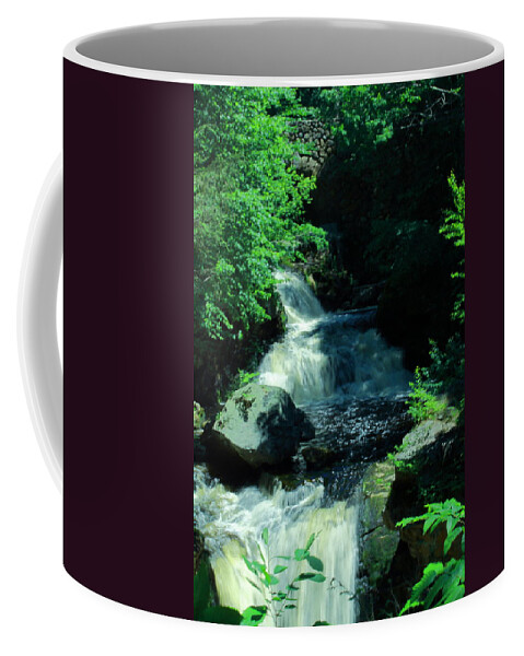 Doane's Falls Coffee Mug featuring the photograph Upper Doane's Falls by Jeff Heimlich