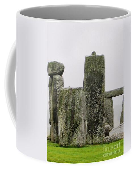 Stonehenge Coffee Mug featuring the photograph Upright by Denise Railey