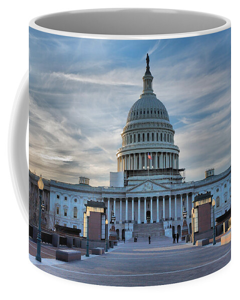 Architecture Coffee Mug featuring the photograph U.S. Capitol by Steven Ainsworth