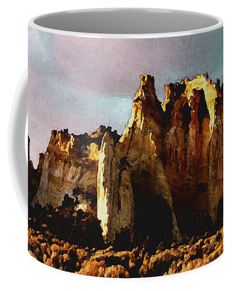 Digital Coffee Mug featuring the digital art Utah Country 1 by David Hansen