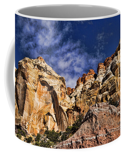 Utah Coffee Mug featuring the photograph Utah Mountains by Kathy Churchman