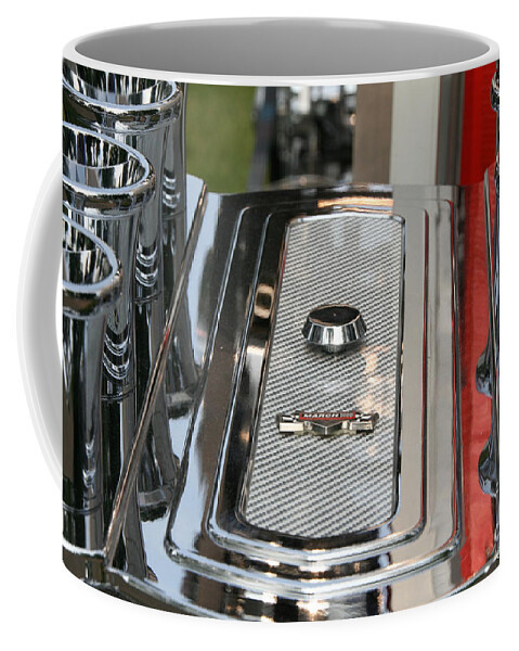 Automobile Coffee Mug featuring the photograph Velocity Stacks by Susan Herber