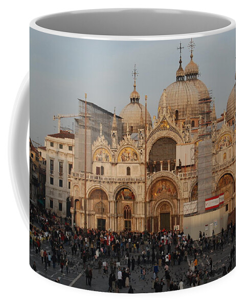 Italy Coffee Mug featuring the photograph Venice at Sunset by Caroline Stella