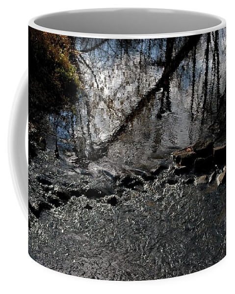 Reflections Coffee Mug featuring the photograph Vermillion Refractions by Joseph Yarbrough