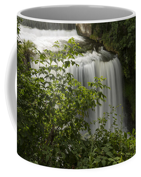 Waterfall Coffee Mug featuring the photograph Vermillion River Falls 2 A by John Brueske