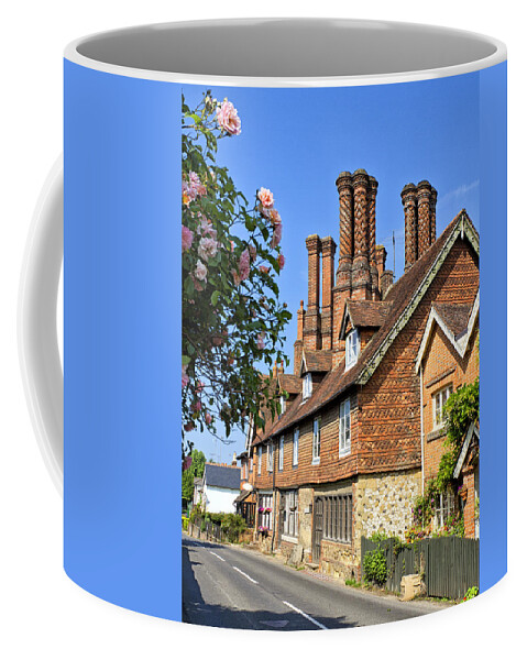Victorian Coffee Mug featuring the photograph Victorian Architecture by Shirley Mitchell