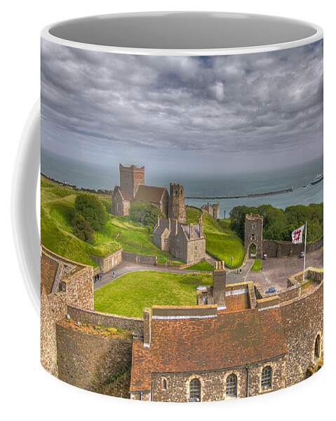 Dover Coffee Mug featuring the photograph View from the Great Tower by Tim Stanley