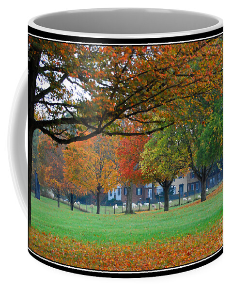 Autumn Coffee Mug featuring the photograph Village Autumn by Kerri Farley
