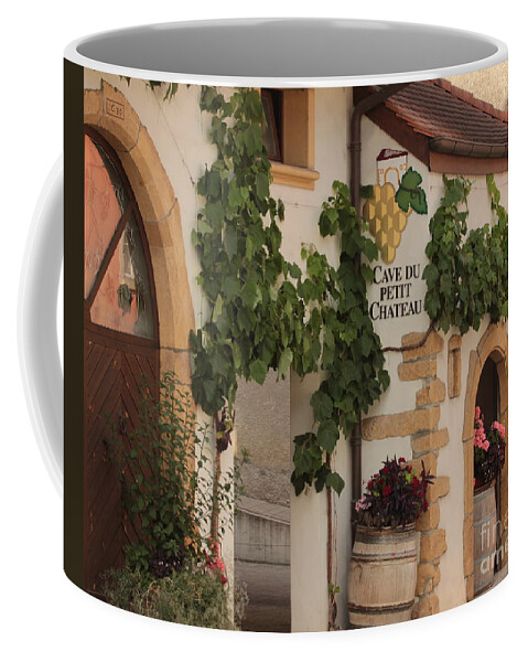 Switzerland Coffee Mug featuring the photograph Vine cellar by Amanda Mohler