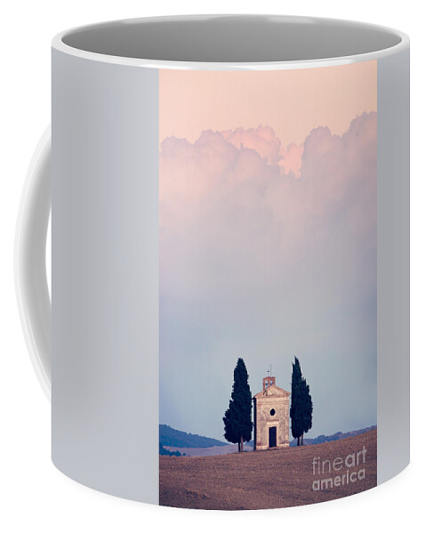 Tuscany Coffee Mug featuring the photograph Vitaleta by Matteo Colombo
