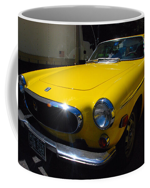 Auotmobiles Coffee Mug featuring the photograph Volvo P1800ES by John Schneider