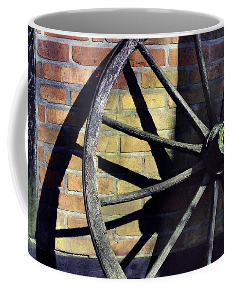 Europe Coffee Mug featuring the photograph Wagon Wheel by Matt Swinden